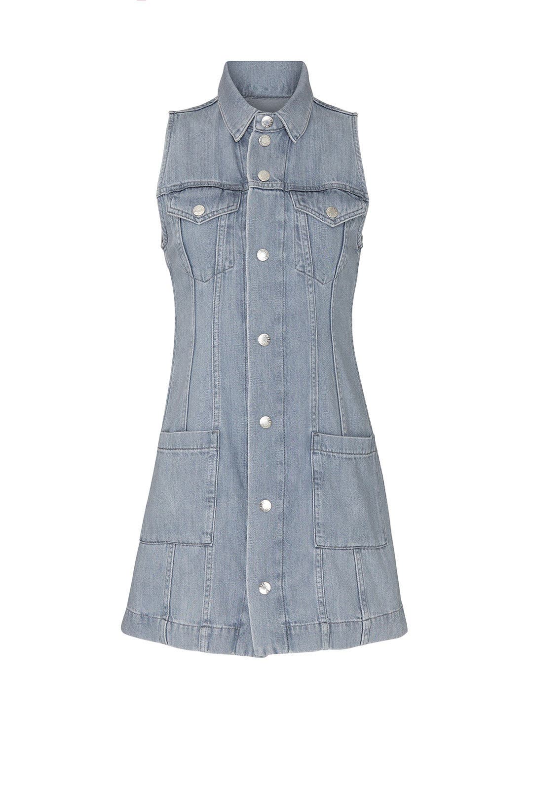 helmut lang denim dress