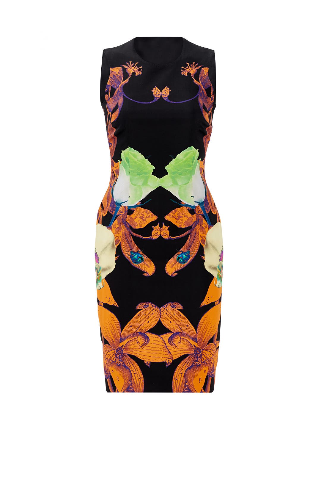 Flower Brocade Dress by Josh Goot