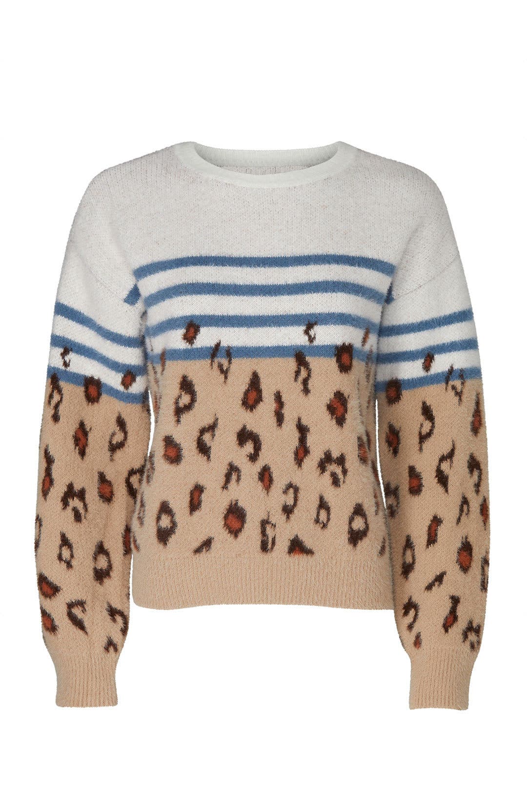 Cyndi Leopard Sweater by cupcakes and 