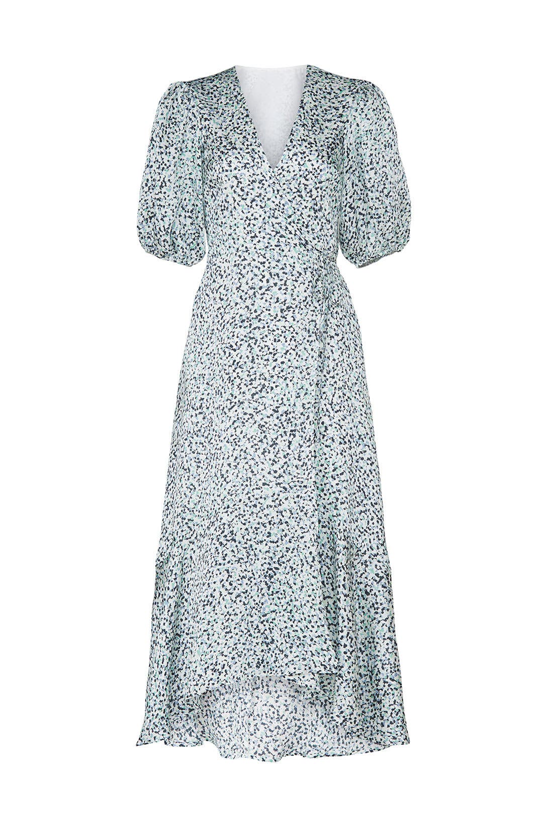 club monaco wrap dress