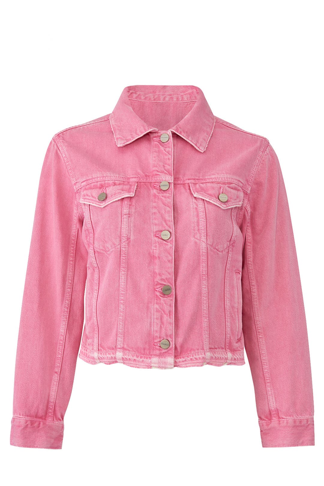 sanctuary pink denim jacket