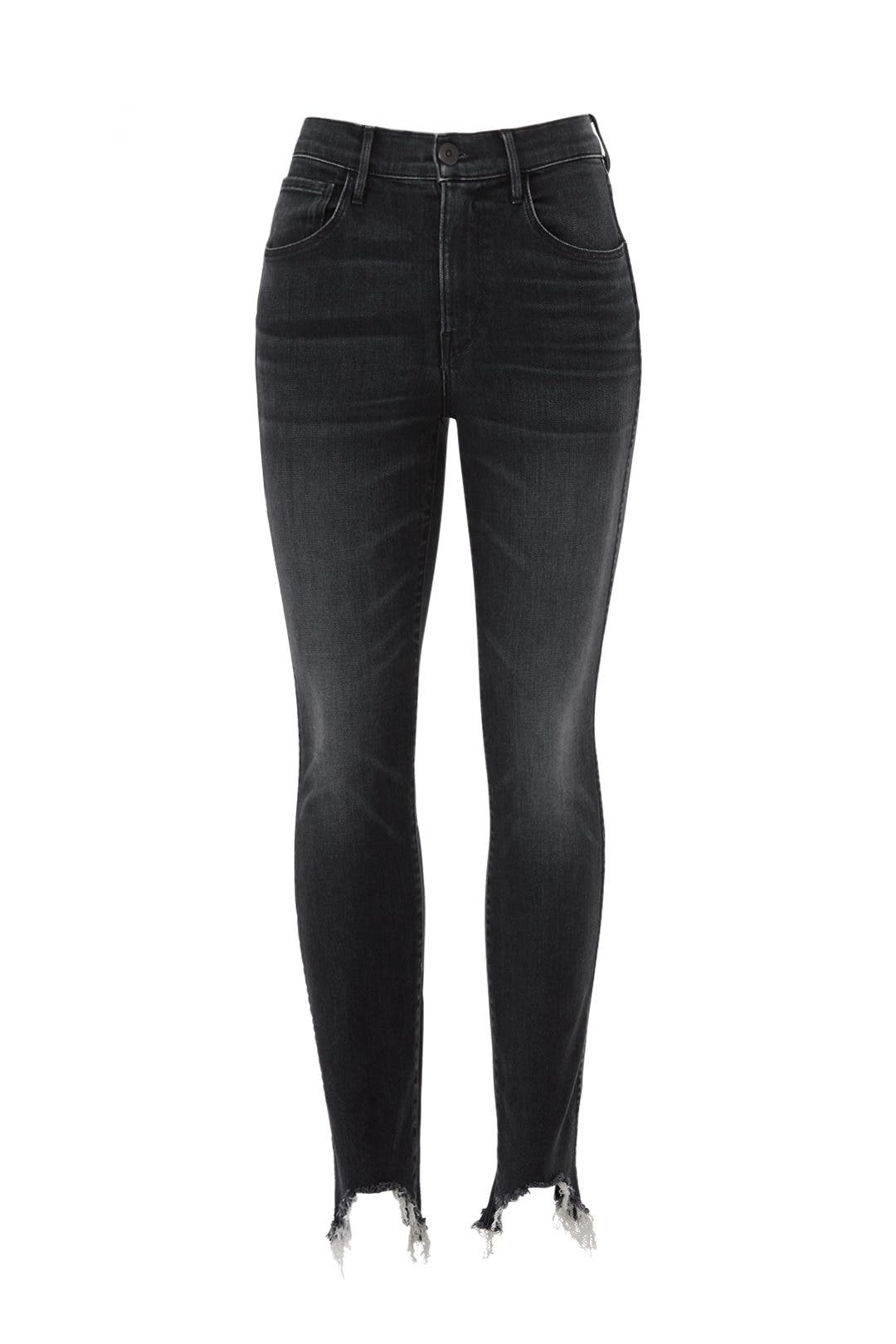 3x1 w3 straight authentic crop jeans