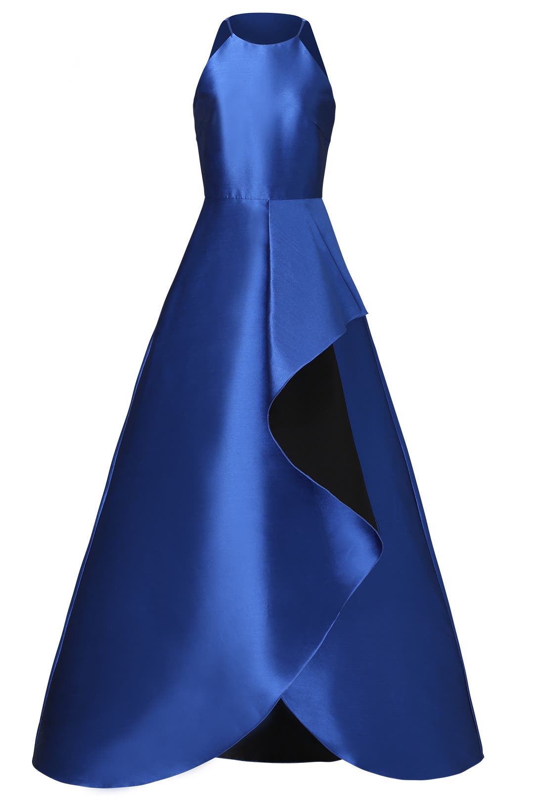 badgley mischka royal blue dress