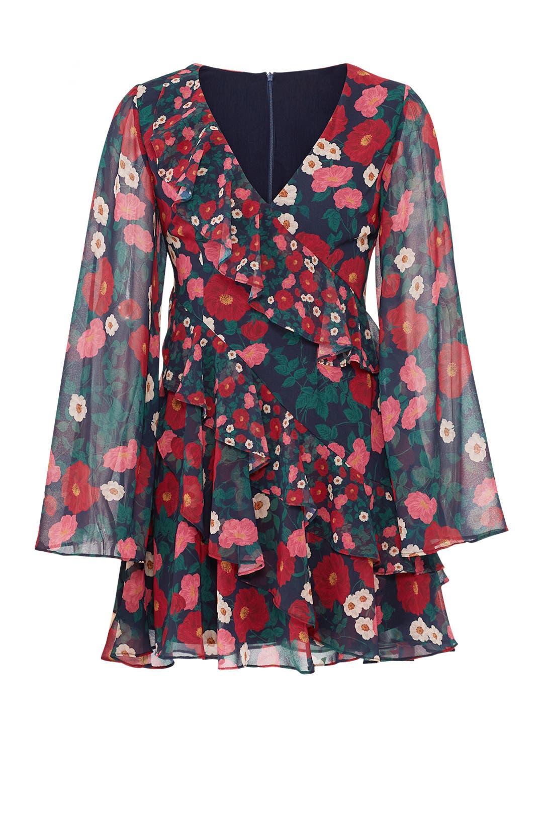 keepsake waves mini dress