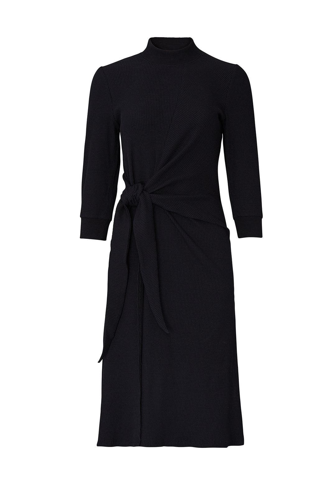 black tie knot dress