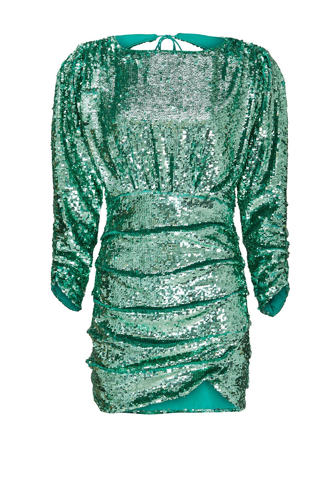 sequin green