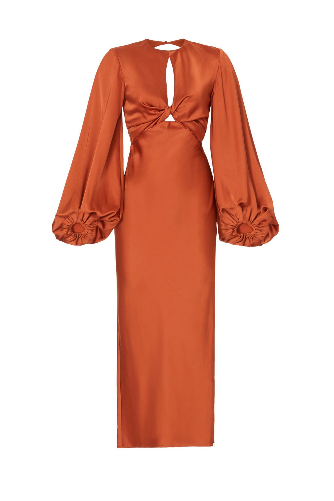significant other dress orange