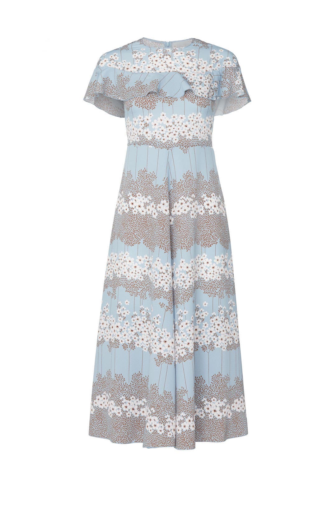 red valentino blue dress