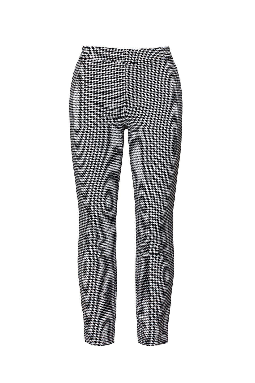 houndstooth skinny trousers