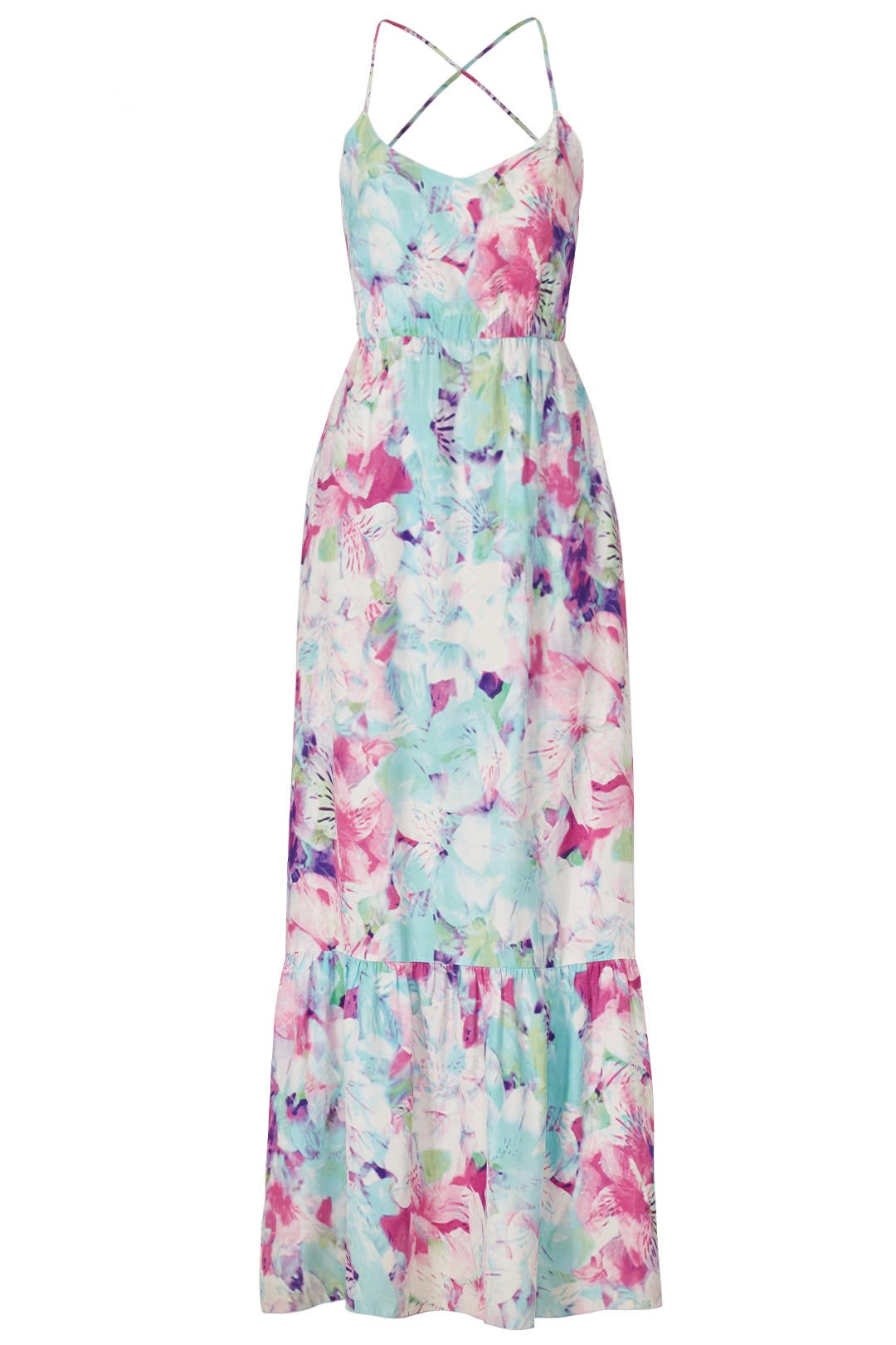 Aloha Ruffle Maxi by Parker