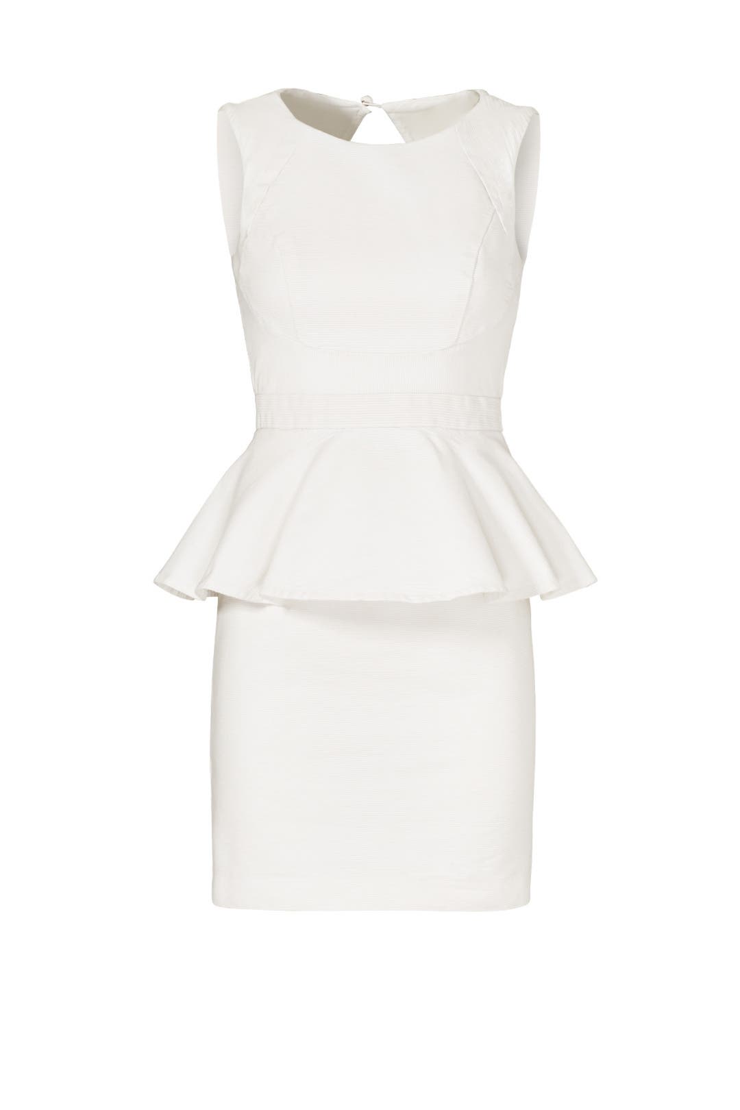 Alexa Peplum Dress by Shoshanna