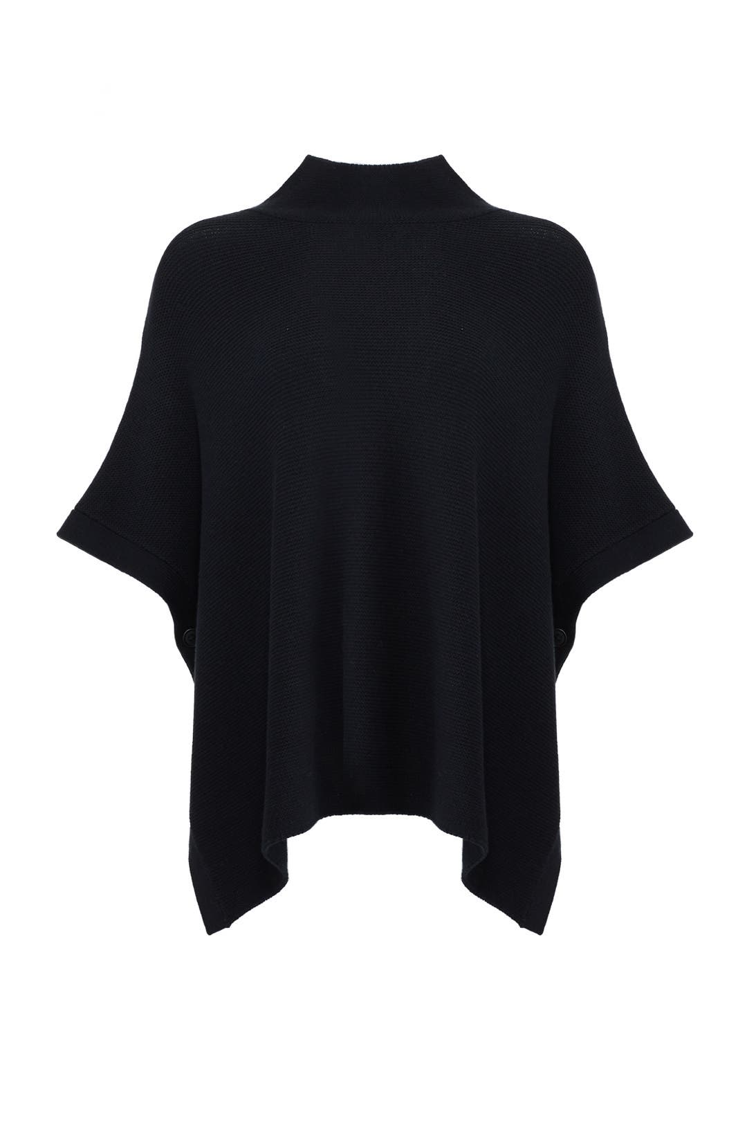 Black Ember Poncho by Elk for $53 