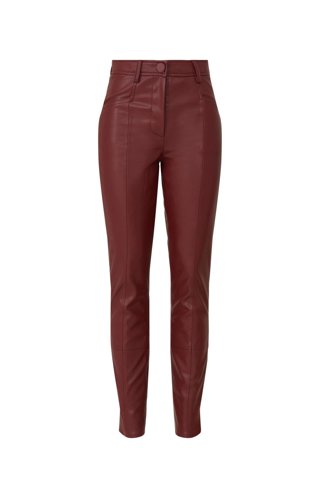 Rue Faux Leather Pants by Milly for $75 