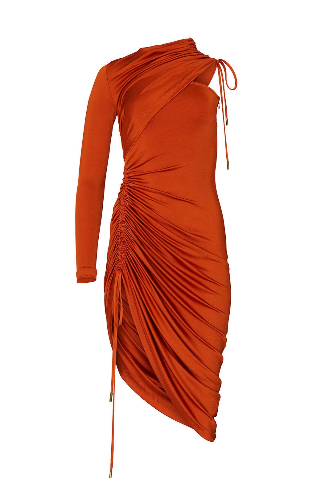 Asymmetrical Drawstring Dress by Monse 
