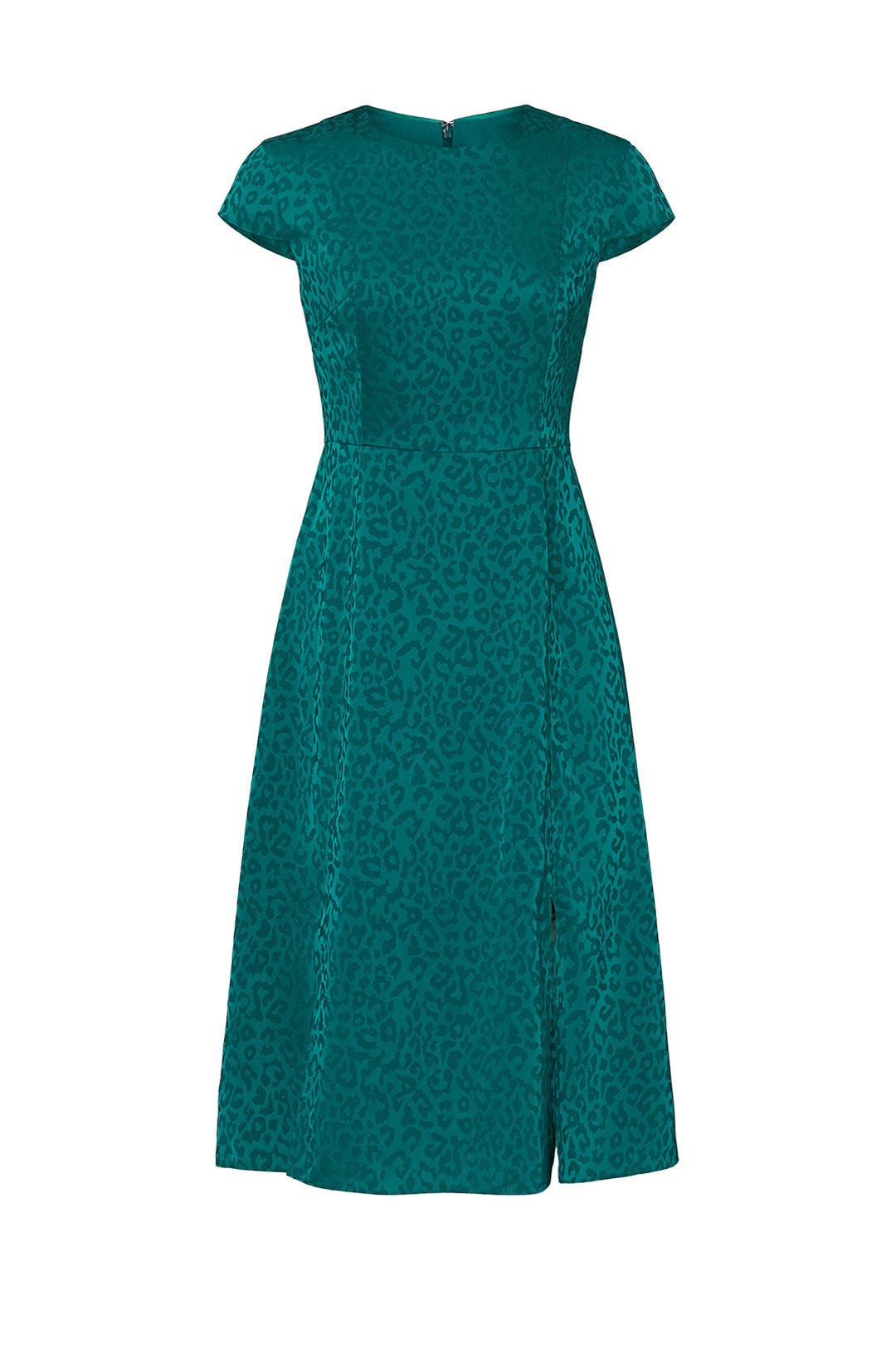 ted baker leopard dress