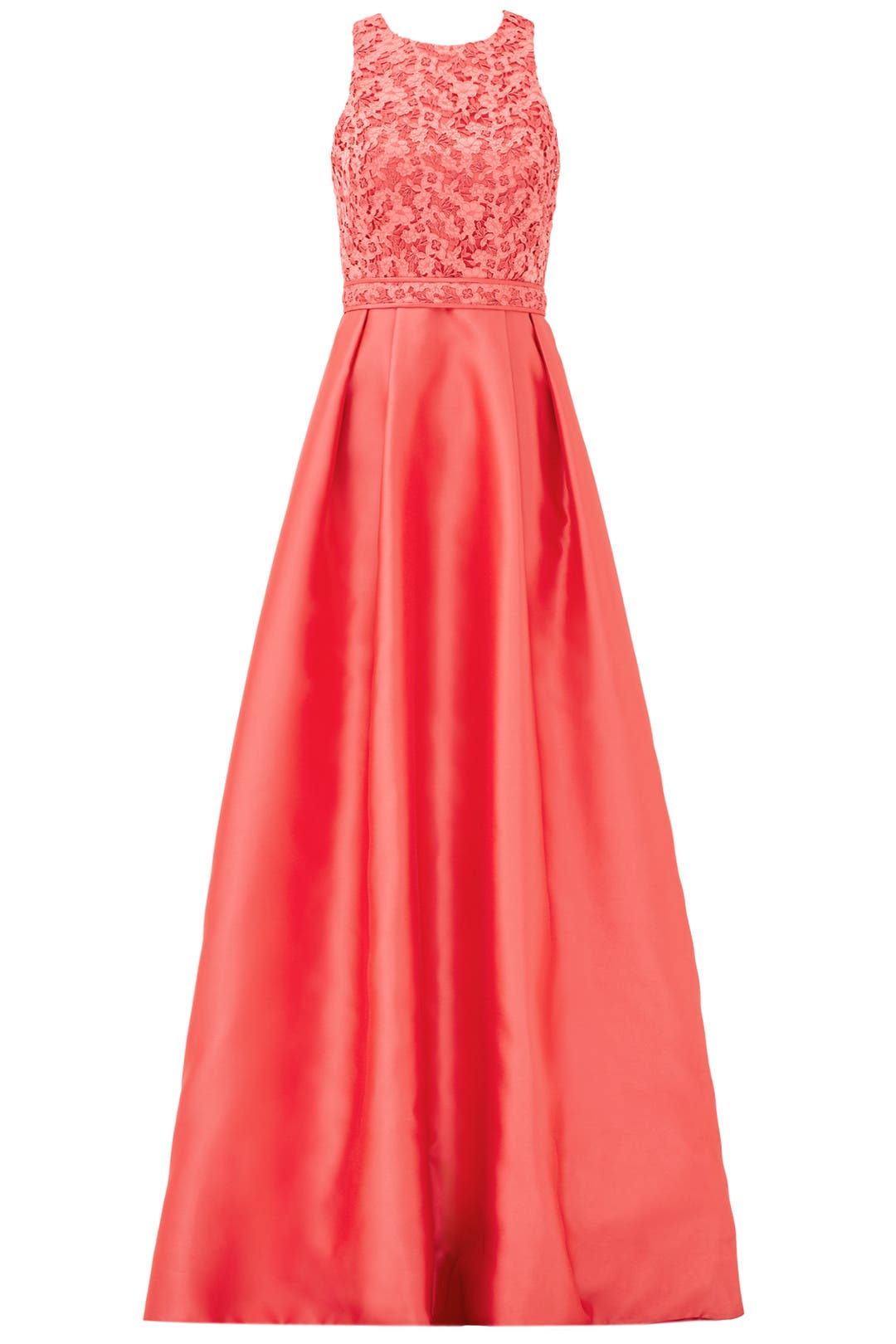 Coral Wave Gown by ML Monique Lhuillier
