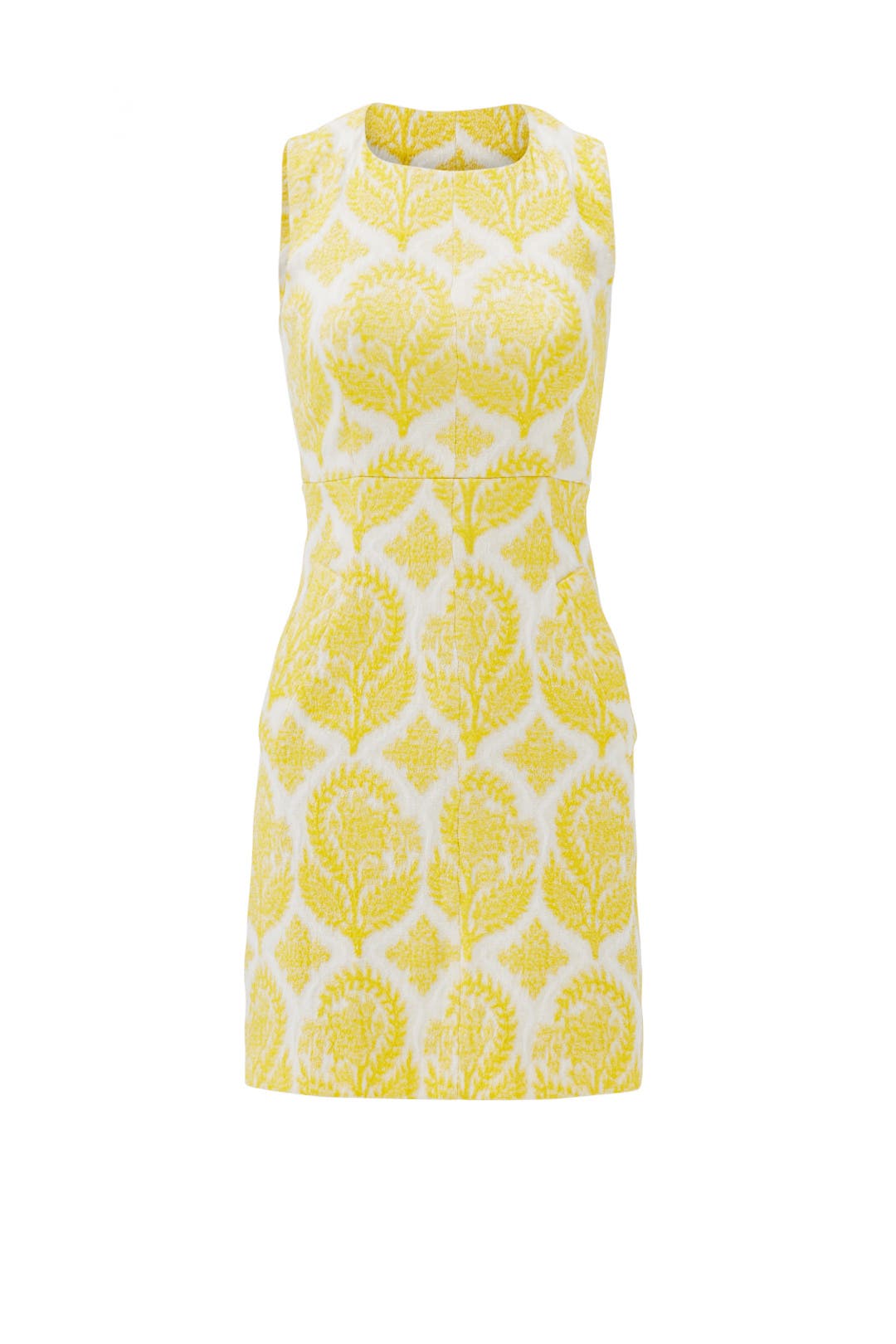 Lemon Meringue Sheath by Diane von Furstenberg