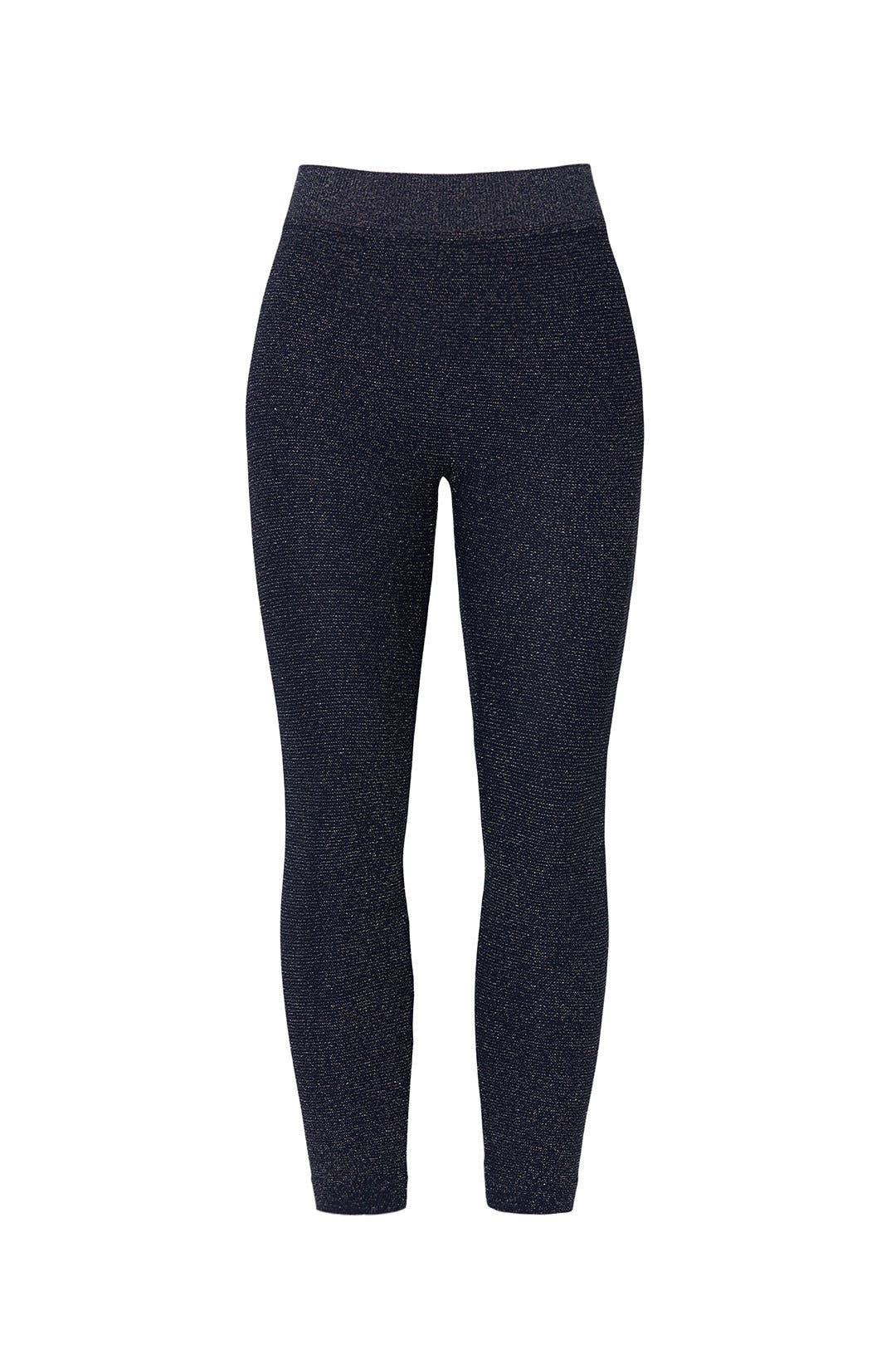 Navy Jane Glitter Leggings by Phat 