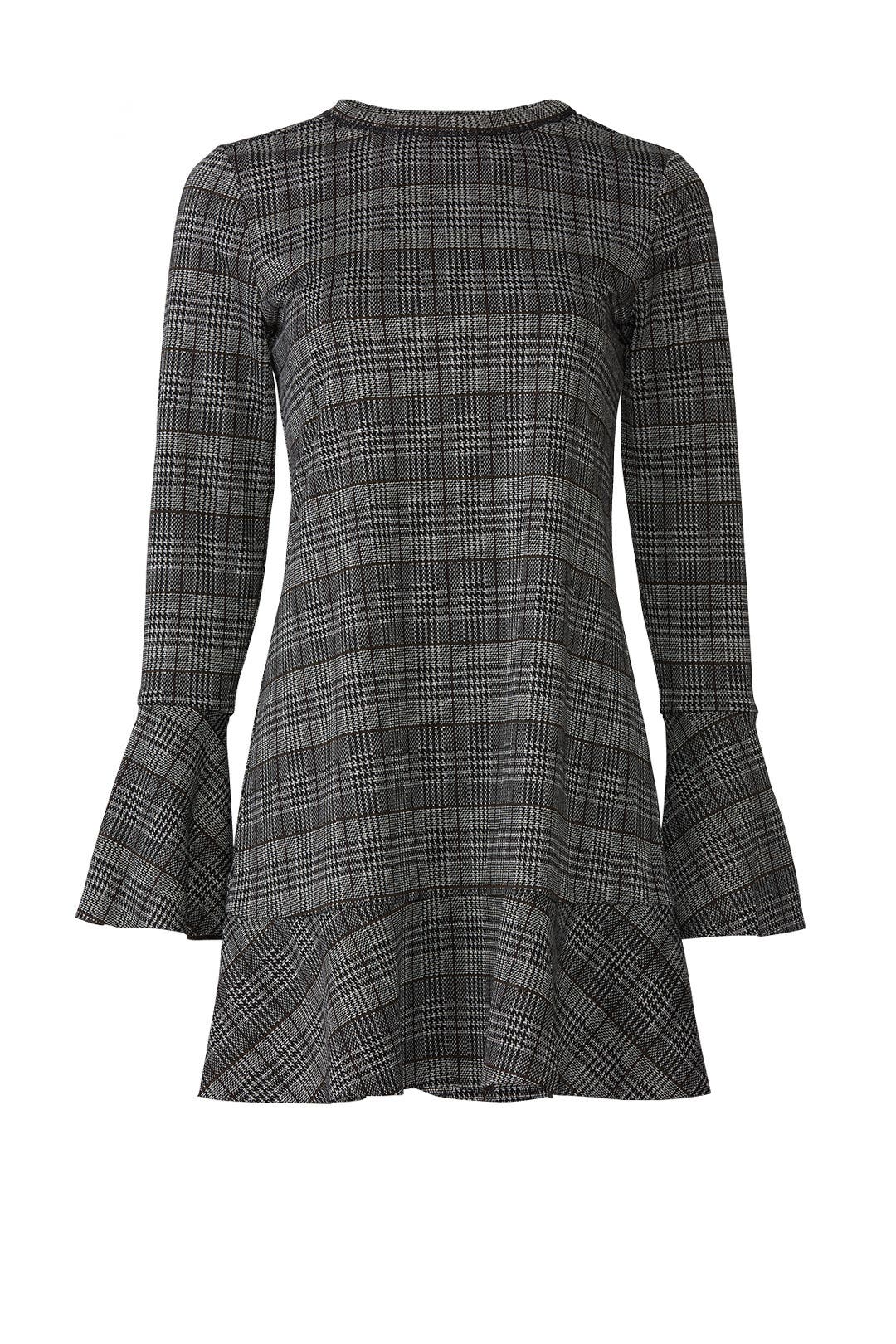 Plaid Flounce Dress By Michael Stars For 35 Rent The Runway 
