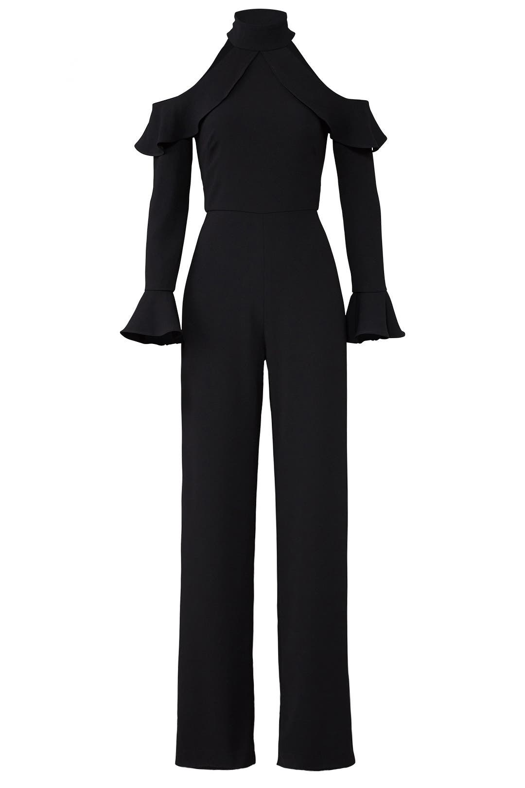 ml monique lhuillier jumpsuit with bow