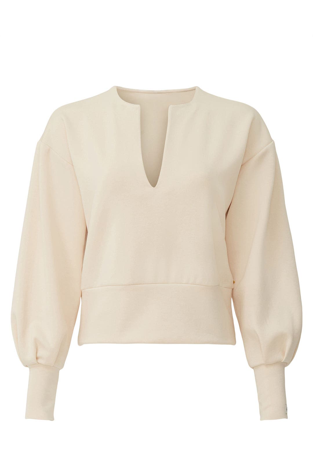 open neck sweatshirt