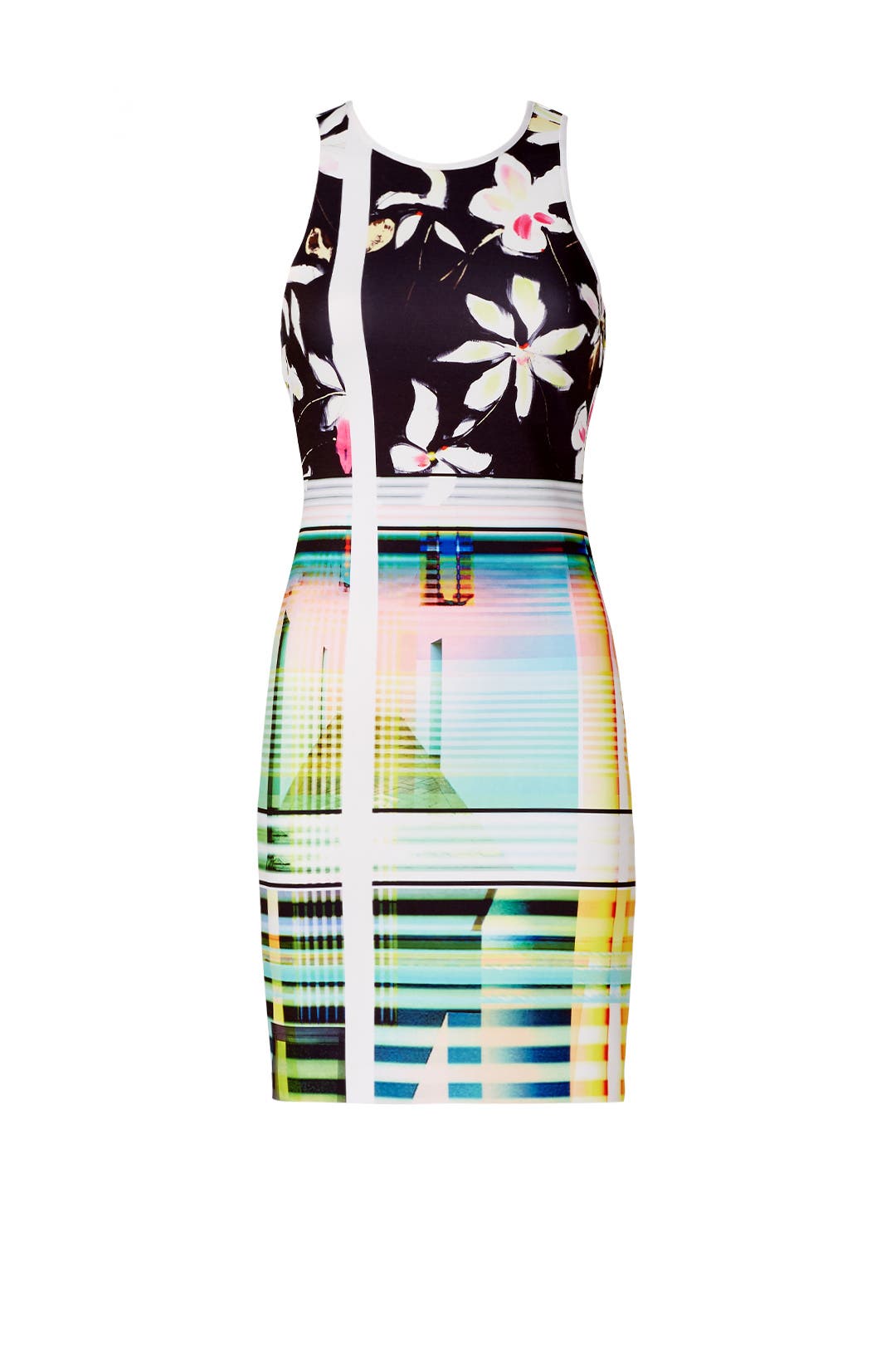 Garden Plaid Sheath by Clover Canyon