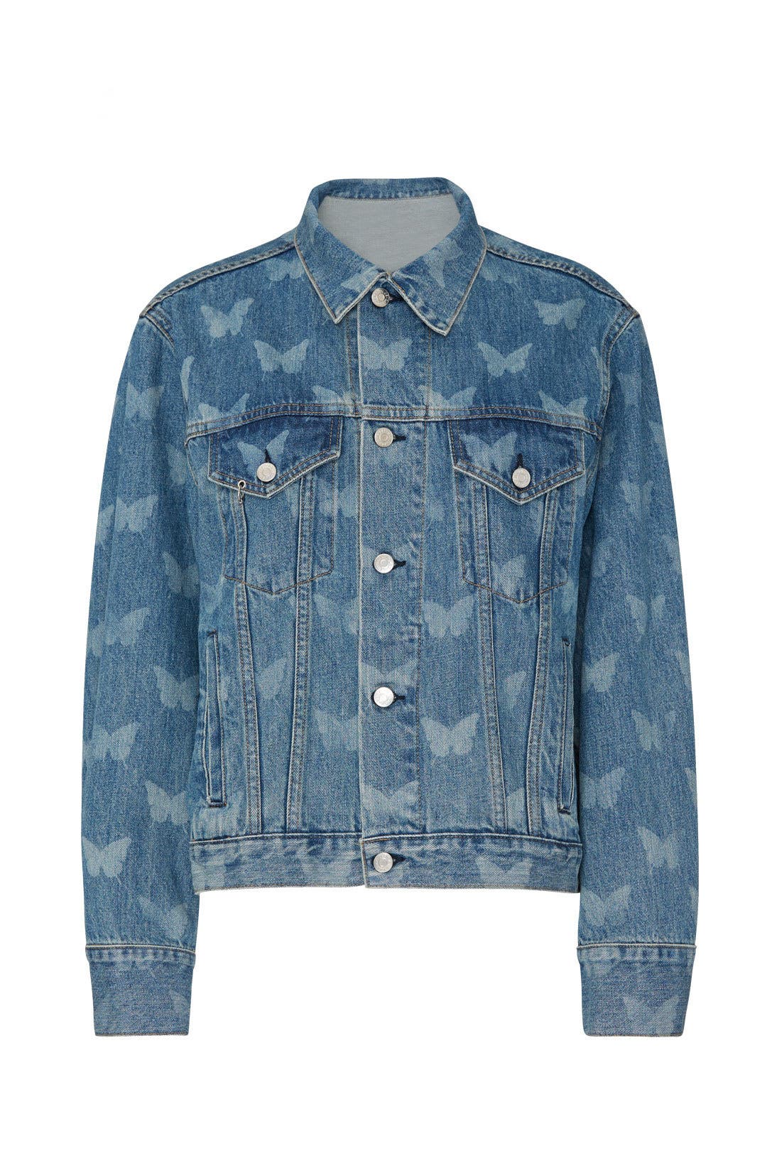 sandy liang denim jacket