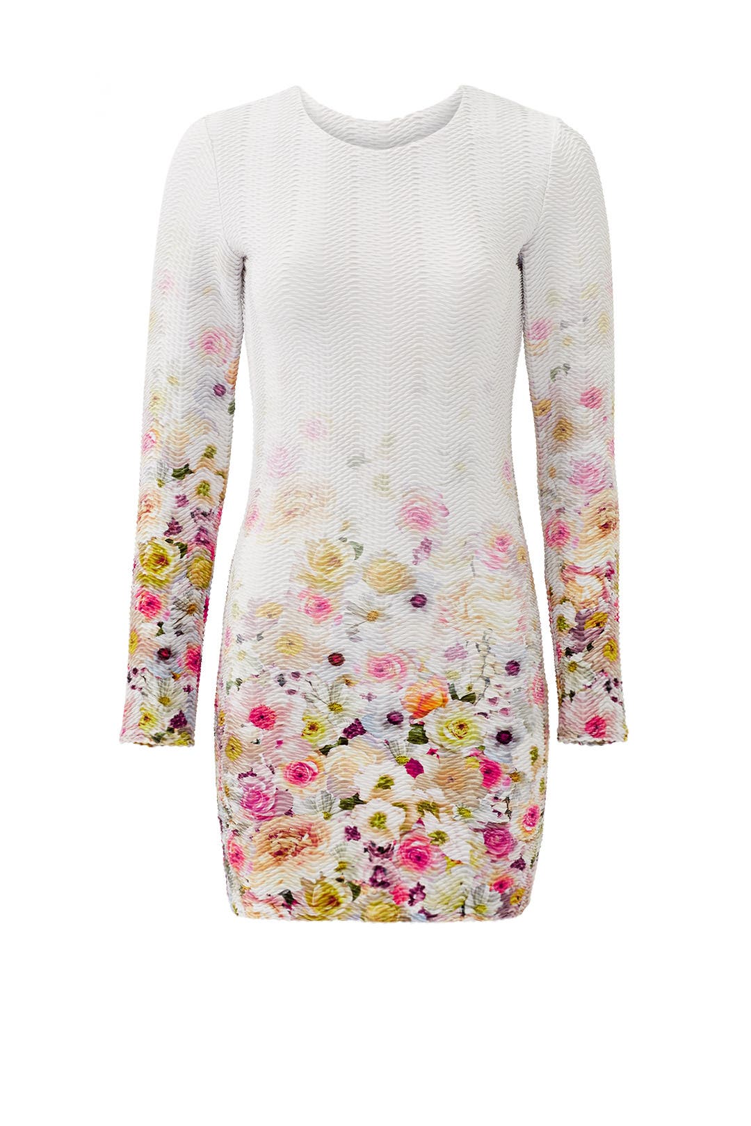 Twisted Floral Dress by MSGM