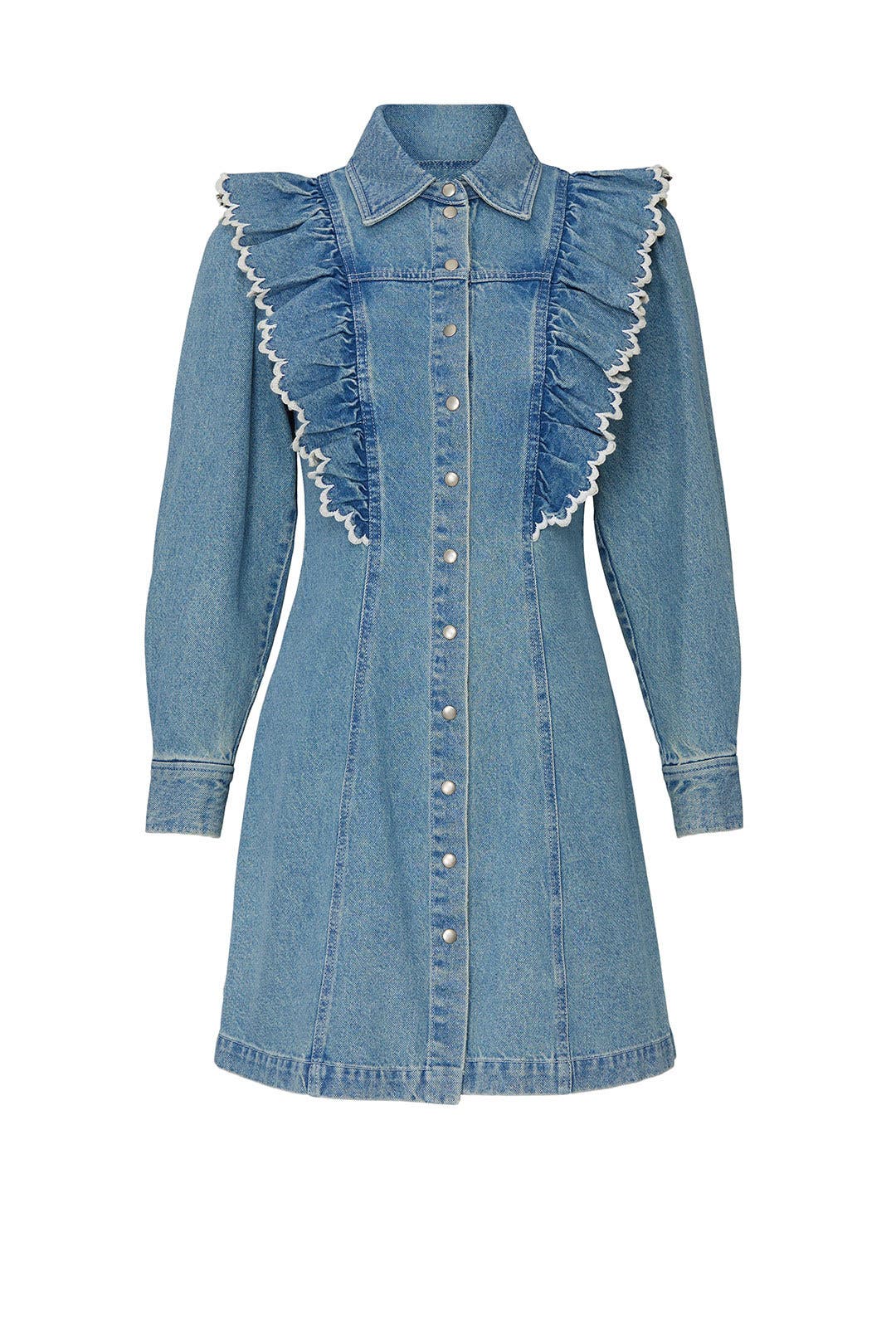 sea denim dress