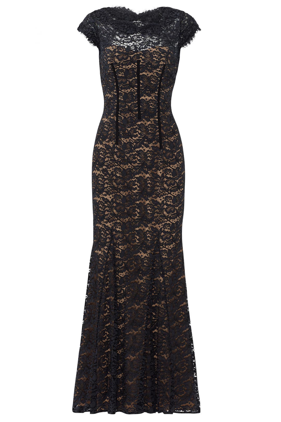 Lace Night Out Gown by ML Monique Lhuillier