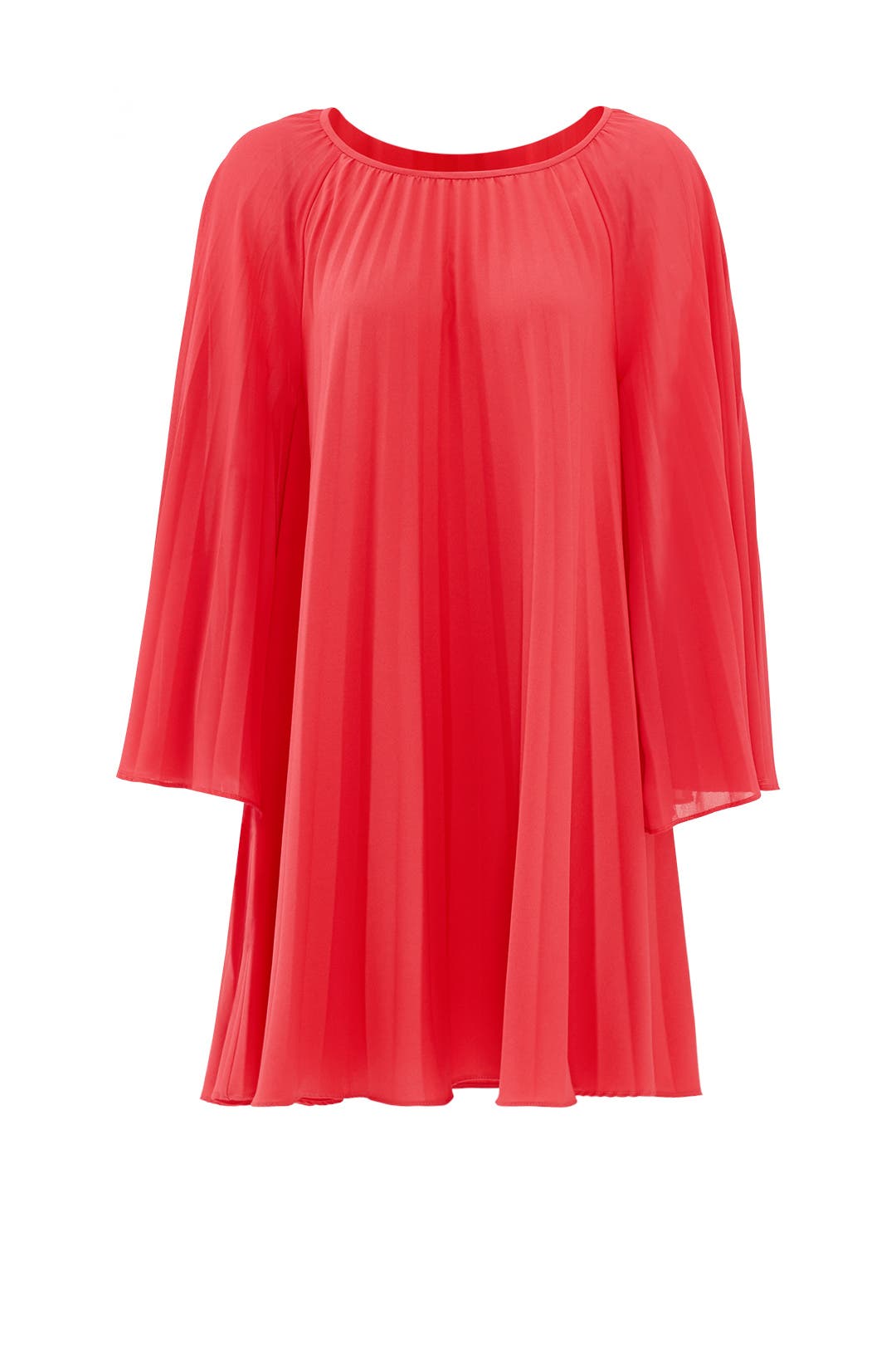 Merengue Pleat Dress by Nicole Miller