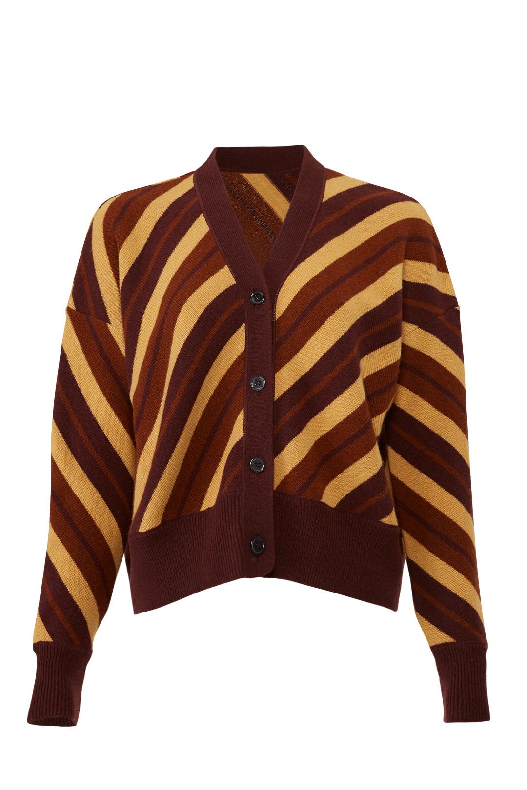 Marni Striped Long Sleeve Cardigan Marni Striped Long Sleeve Cardigan