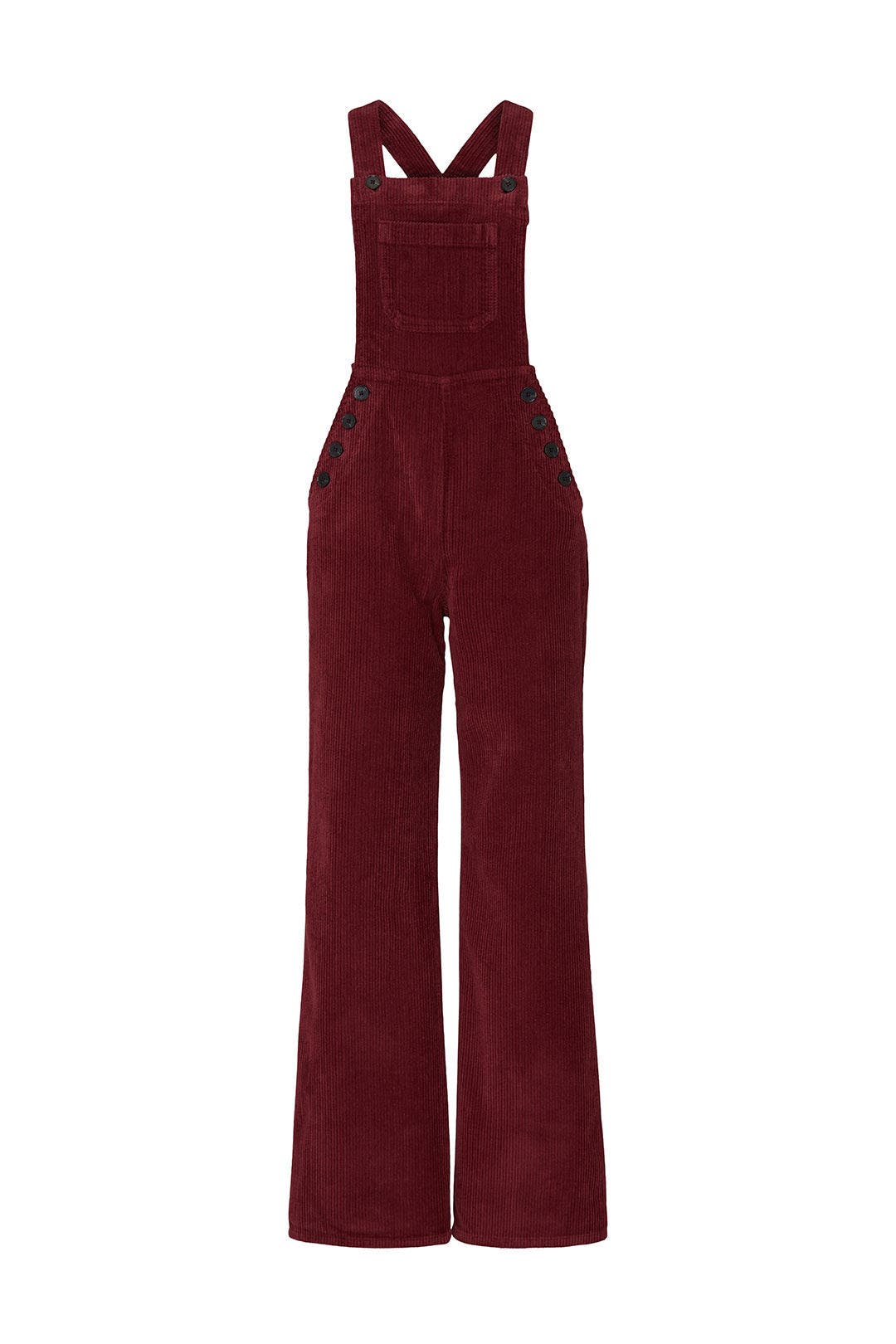 reformation corduroy jumpsuit