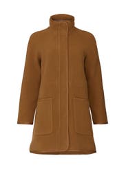 Camel Estate Cocoon Coat by Madewell 