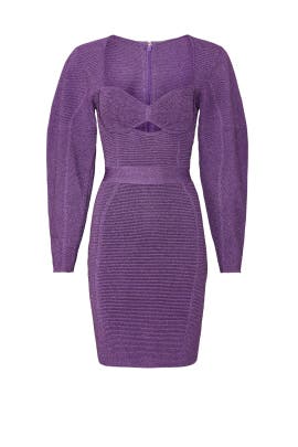 Lurex Ottoman Dress by Hervé Léger for 
