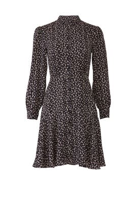 Long Sleeve Cheetah Dress