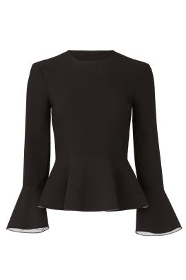 Elizabeth and james peplum top Clearance
