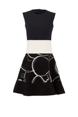 A-line Cotton/Crepe/Nylon/Silk Cap Sleeves  Dress