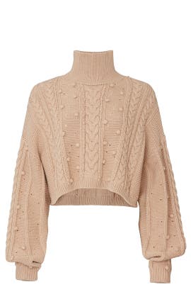 Cozy cropped sweater Clearance