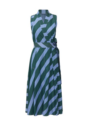 tory burch overprinted wrap dress