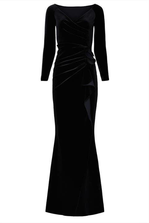 Velvet Silveria Gown by La Petite Robe 