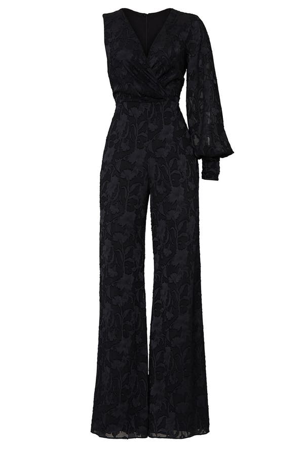 alexis black lace jumpsuit