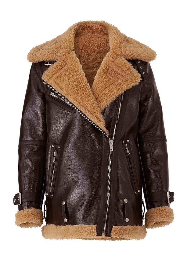 avec les filles aviator jacket