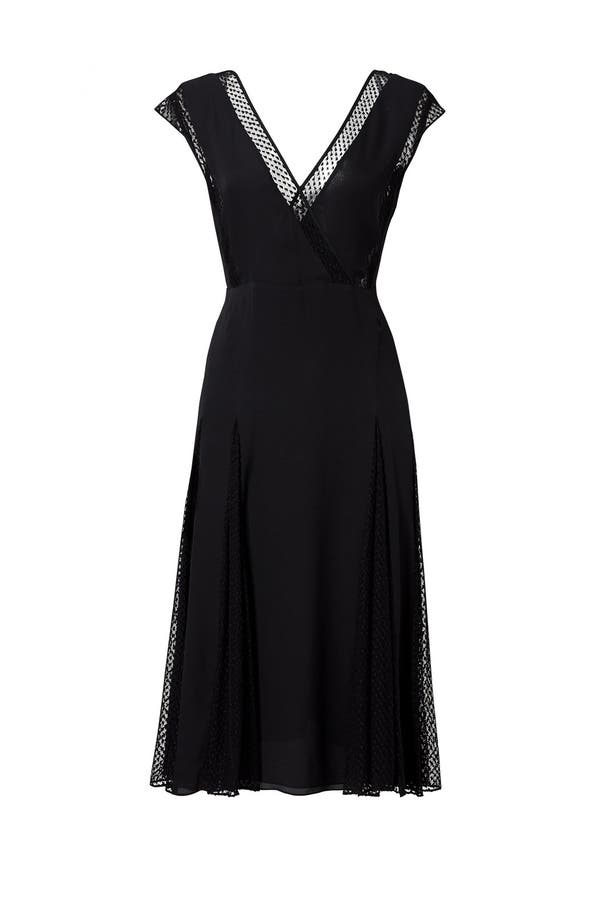 Black Dot Alida Dress by Tanya Taylor 