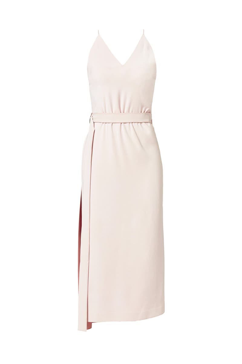 Blush Minimalist Dress By Cedric Charlier For 135 The Runway