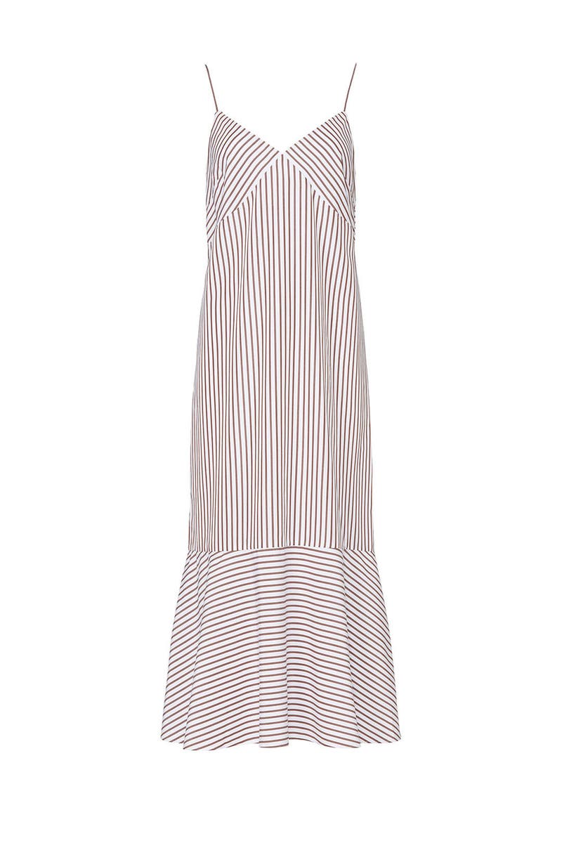 club monaco striped dress