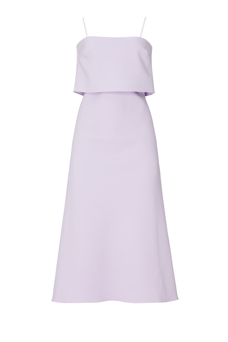 bec and bridge lilac dress