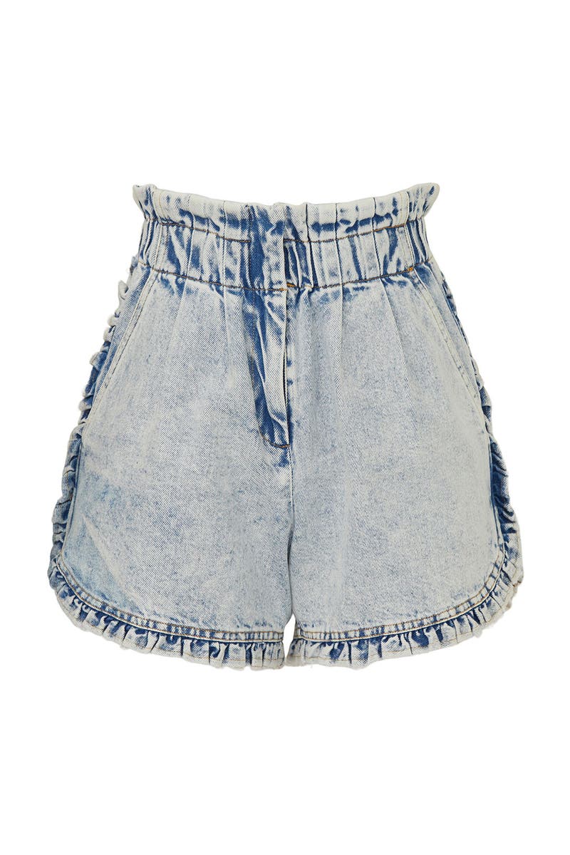 Dax Acid Wash Denim Shorts by Sea New 
