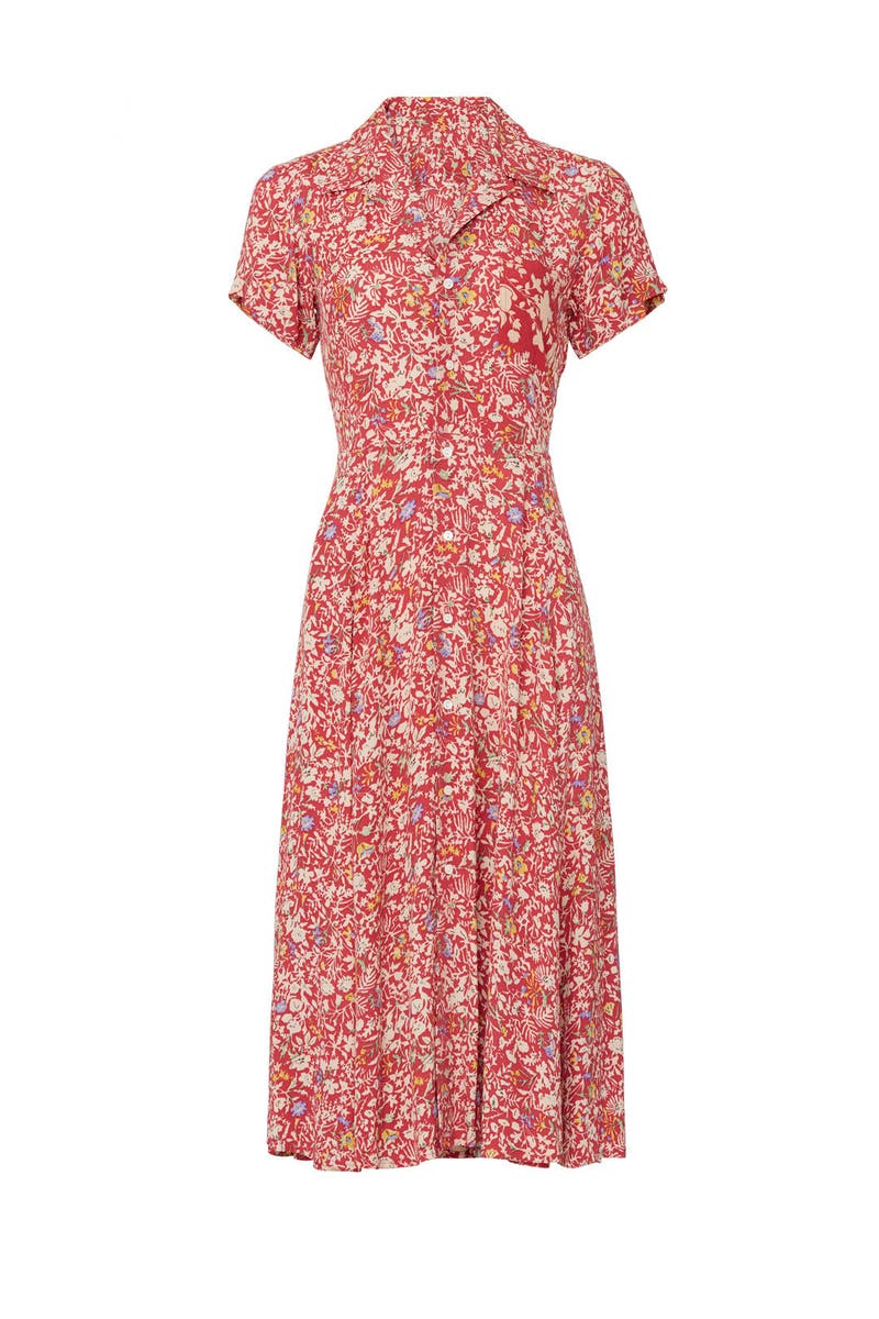 red polo shirt dress