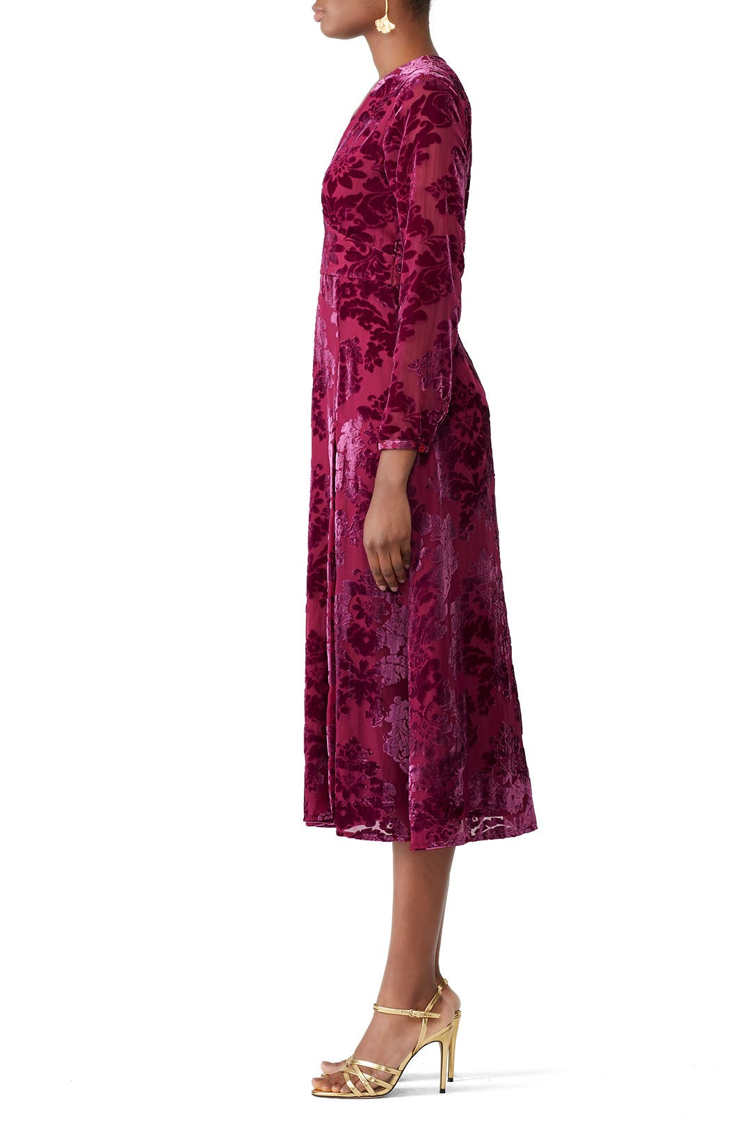 Carroll Velvet Dress by YUMI KIM for 